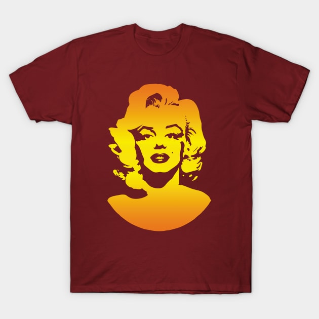 Marilyn Monroe Portrait T-Shirt by TMBTM